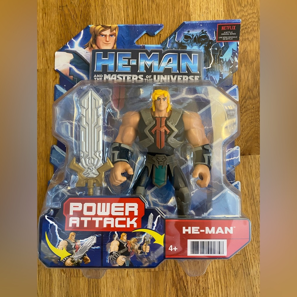 He-Man Action Figure with Sword